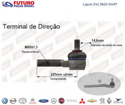 TERMINAL DIR LE HILUX SW4 95/04