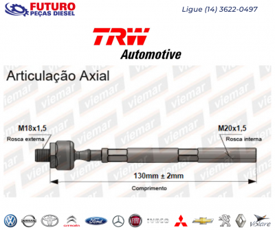 ARTICULACAO AXIAL HILUX SW4 95/04