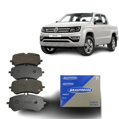 Pastilha Freio Traseira Amarok V6 Highline 2018 em Diante