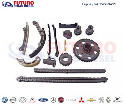 KIT CORRENTE NISSAN FRONTIER 2.5 (SIMPLES) OBS